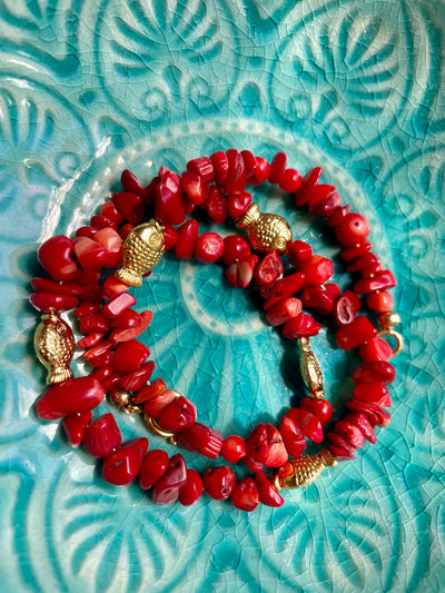 Collier Fish and Red Ships